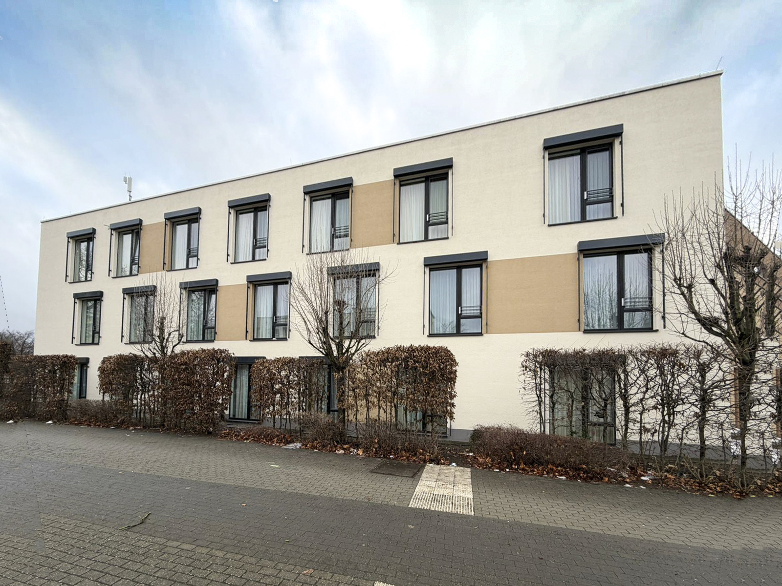 Stra&szlig;enansicht Haus Amalia
