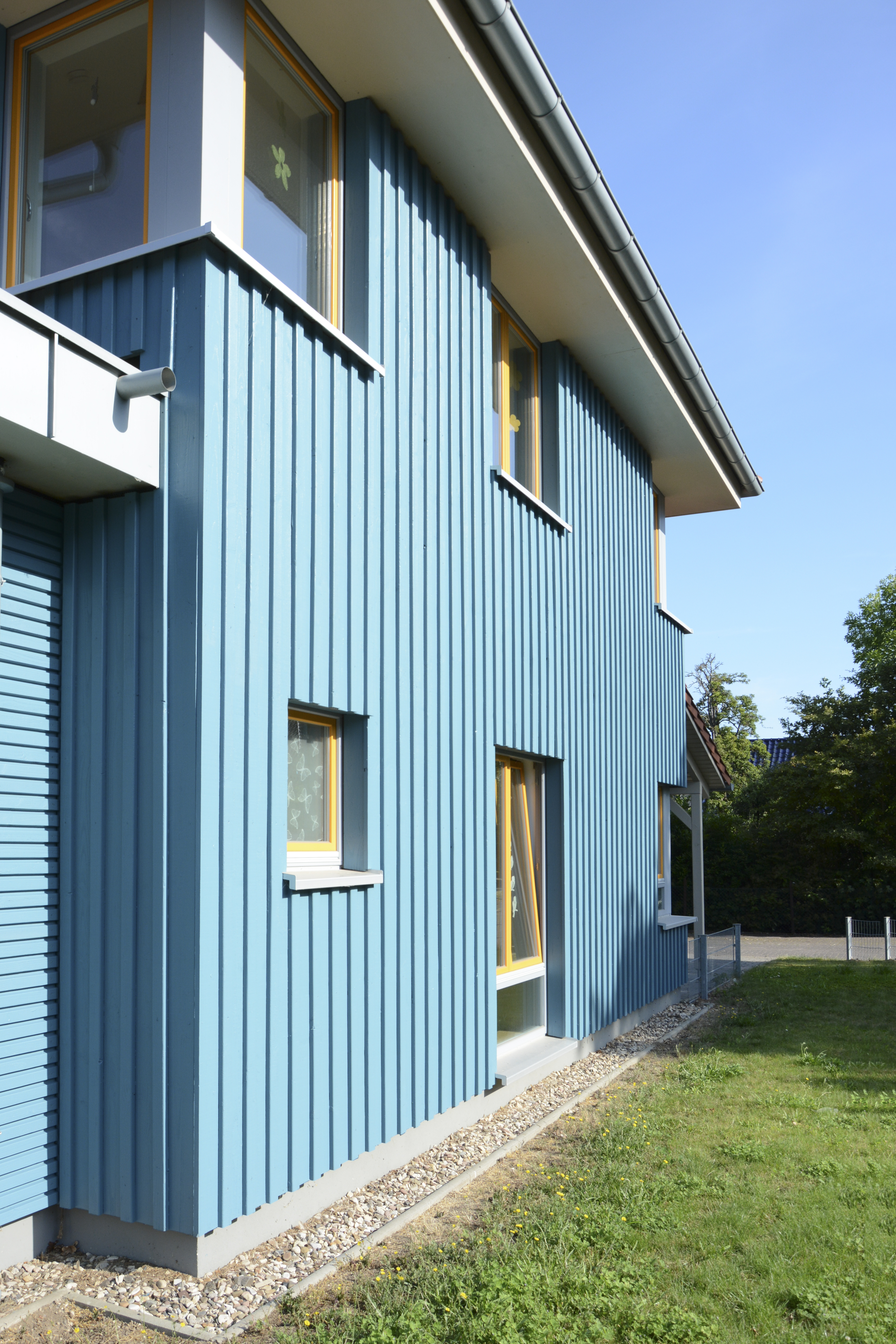 Holzverschalung mit ZERO Aqua Wetterschutz